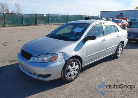 2006 Toyota Corolla Le z USA, uszkodzony, nr VIN 2T1BR30E86C692051